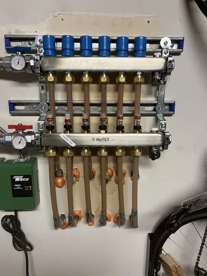 Plumber performing Leak Detection at a residential property in Greenacres